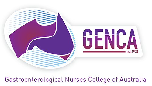 GENCA (Gastroenterological Nurses College of Australia) logo